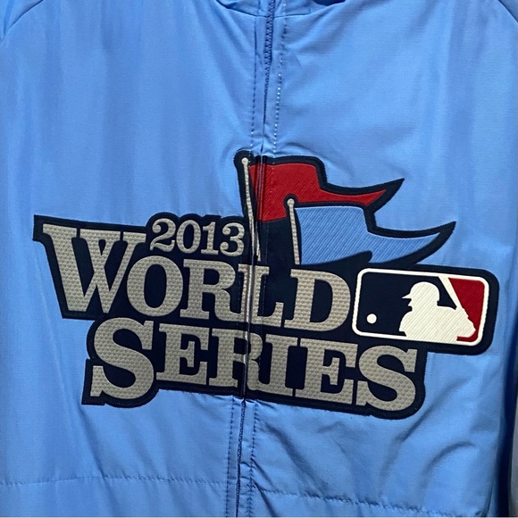 MLB World Series Champions Jacket Red Sox Men’s Size - Picture 5 of 14